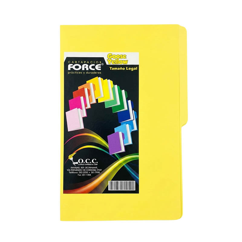 Folder Color Ultrapaper Ecológico - Tamaño carta (100 unidades)