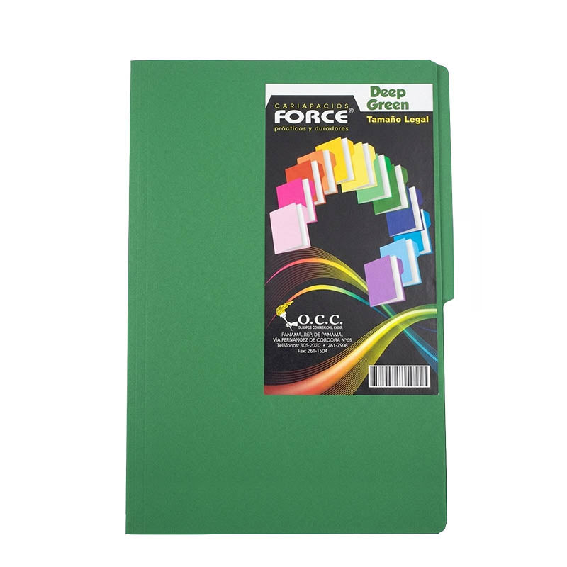 Folder Color Ultrapaper Ecológico - Tamaño legal (100 unidades)