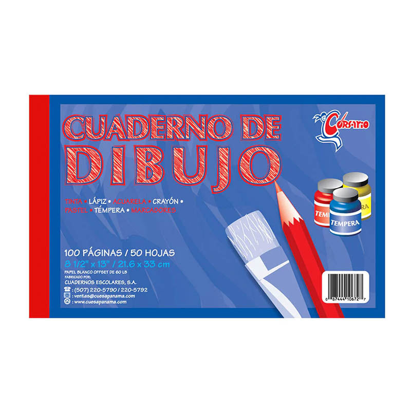 Libreta de Dibujo CORSARIO (50H / 100P)