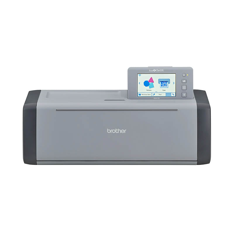 BROTHER EQUIPO SCAN-N-CUT-DX MODELO SDX125EGY TITANIUM CUTTING MACHINE (O)