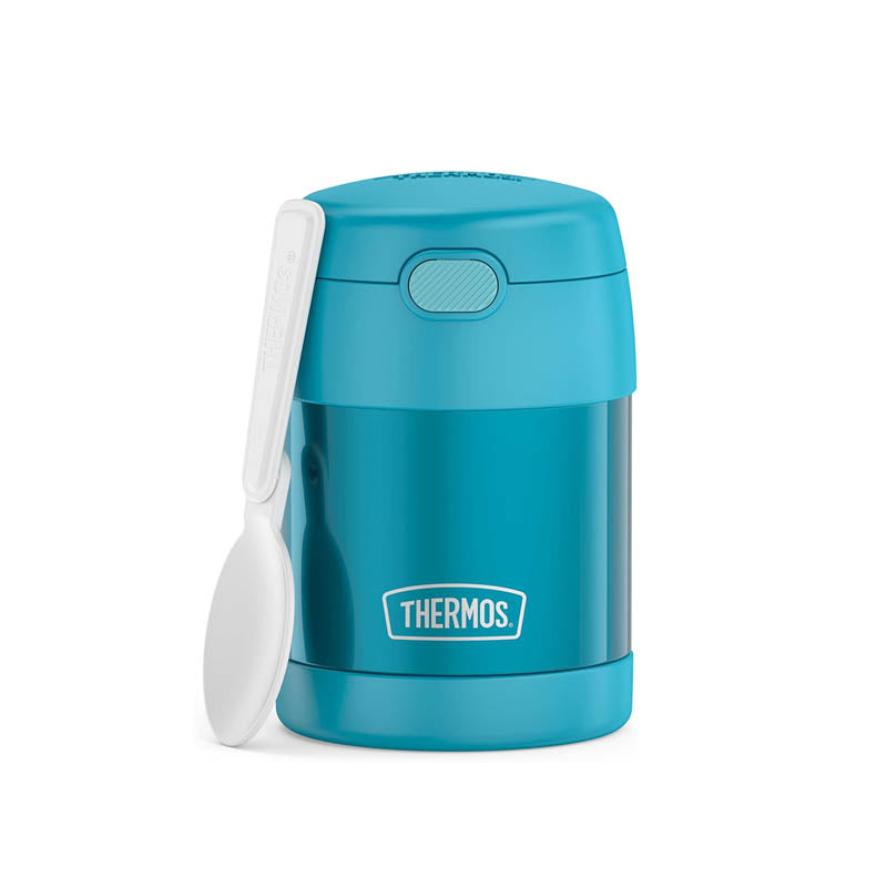 THERMOS F3100TL-CA CONTENEDOR DE COMIDA INFANTIL TERMICO CON CUCHARA (290ML-10OZ) CELESTE