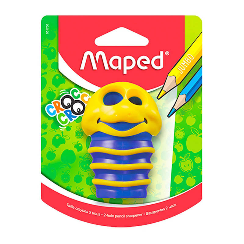 MAPED sacapuntas escolar Croc-Croc