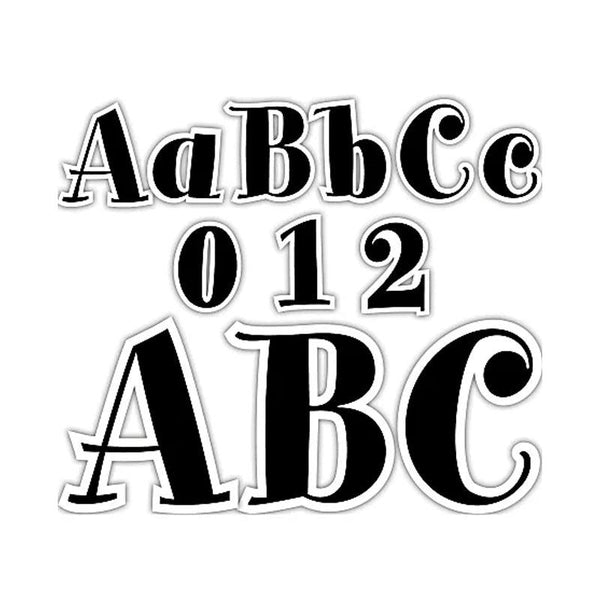 BACK SPUMONI UPPERCASE LETTERS