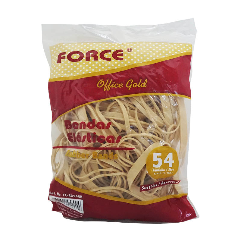 LIGAS FORCE FC-RB54GR NO.54 (1/4-LB-113GR) (BOLSA) SURTIDAS
