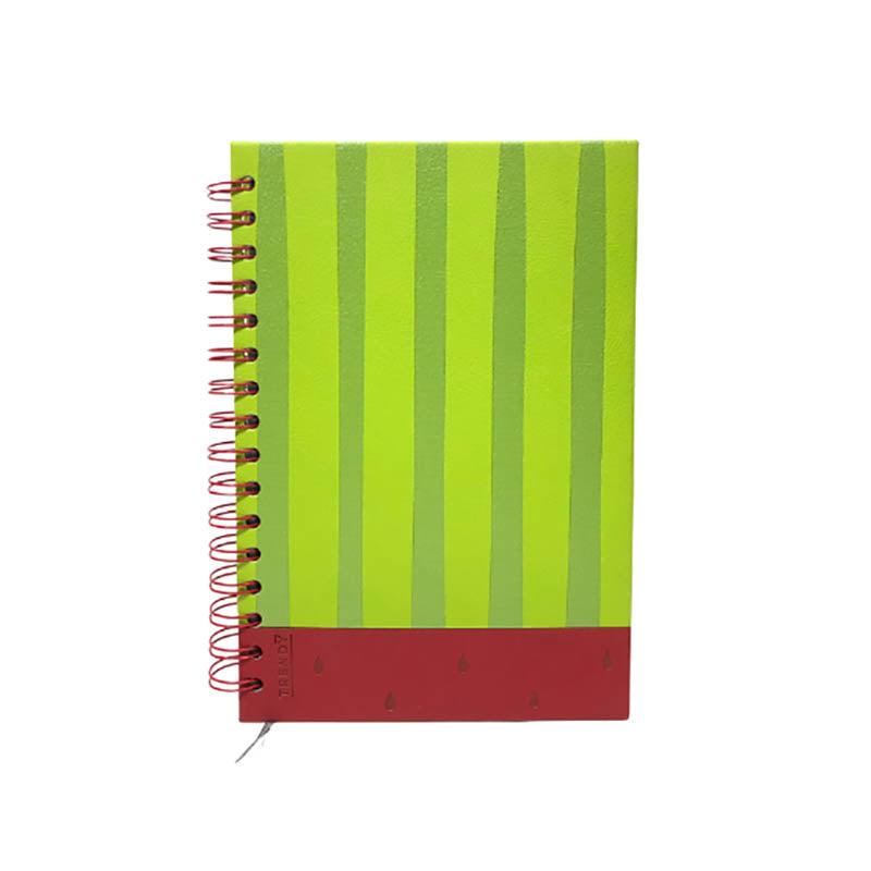 AGENDA ANOTADOR TRENDY SANDIA CAVALIER VERDE