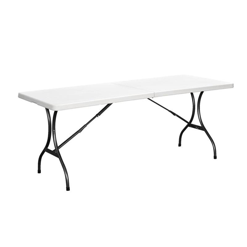MESA PLEGABLE ELEGANCE OFFICE (8') (30X96) YZC-244 (3522451) RECT.BLANCA