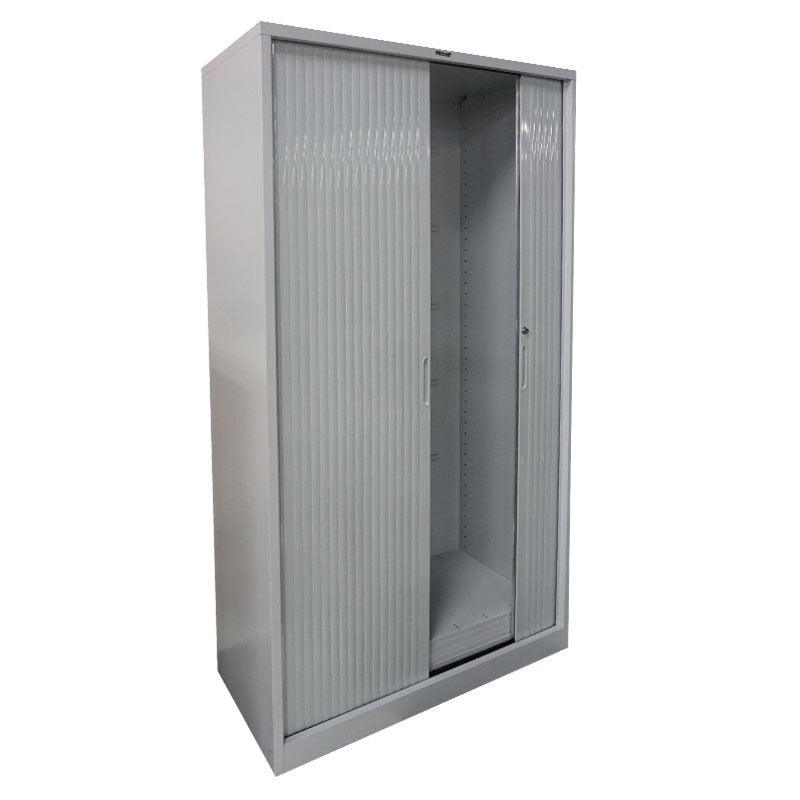 ARMARIO C/PTAS CORREDIZAS FORCE FC-R11 METAL (2-PUERTAS/5-TAB.) GRIS CLARO