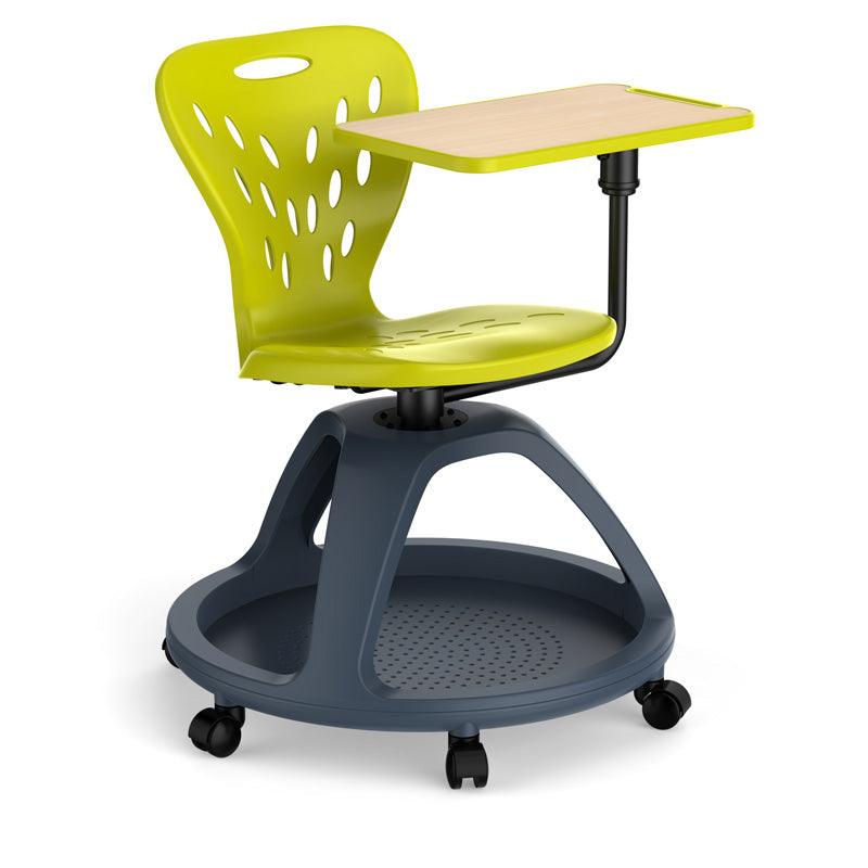 Silla escolar con base rodante (18")