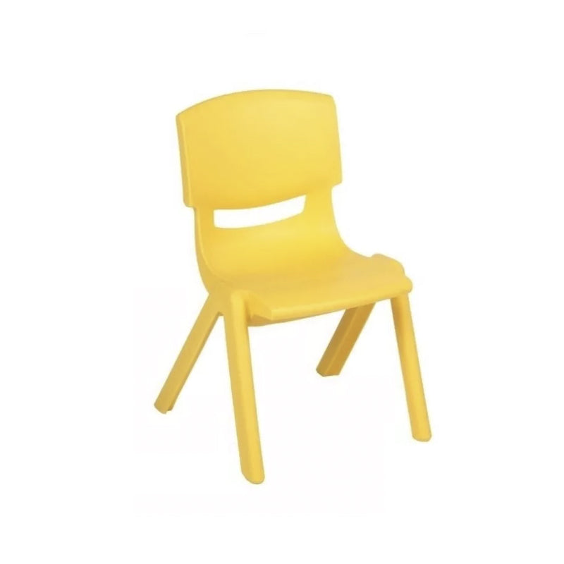 Silla infantil plástica Candy chica amarillo (12")
