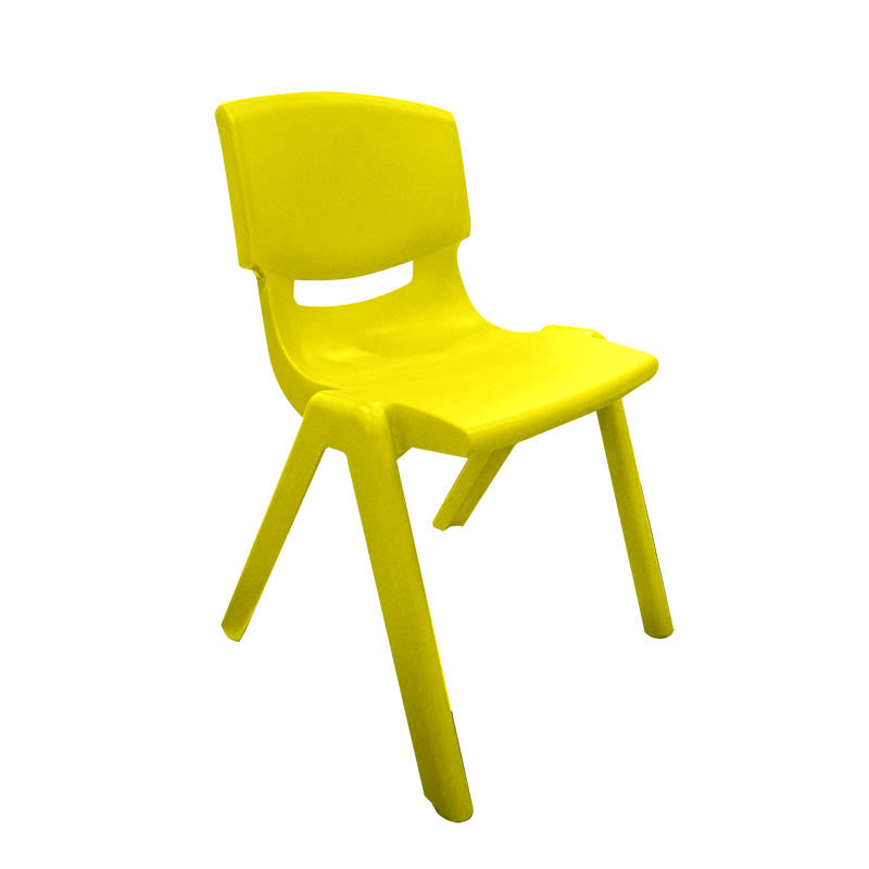 SILLA INFANTIL FORCE CANDY PLASTICA (46CM-18.4") GRANDE AMARILLO