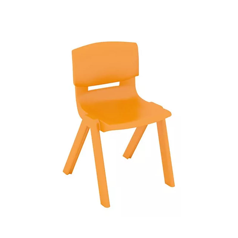 Silla infantil plástica Candy chica naranja (12")