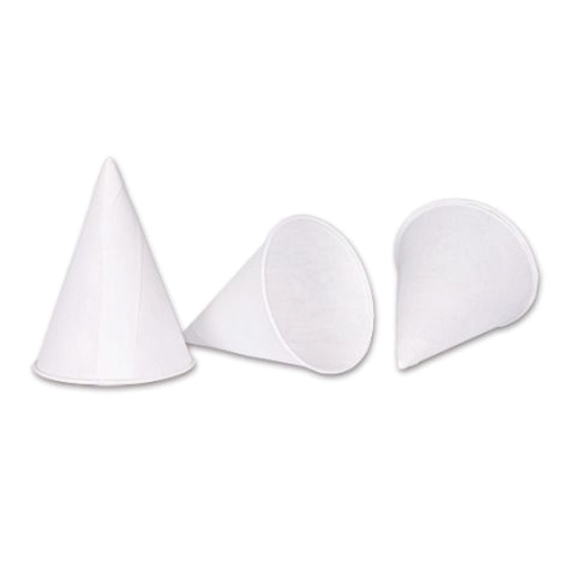 VASO CONICO BLANCO (4.5-OZ) (P/200U)