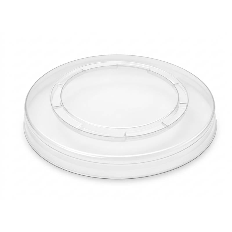 TAPA DE PLASTICO RECICLADO (12/16-OZ) (P/50U)