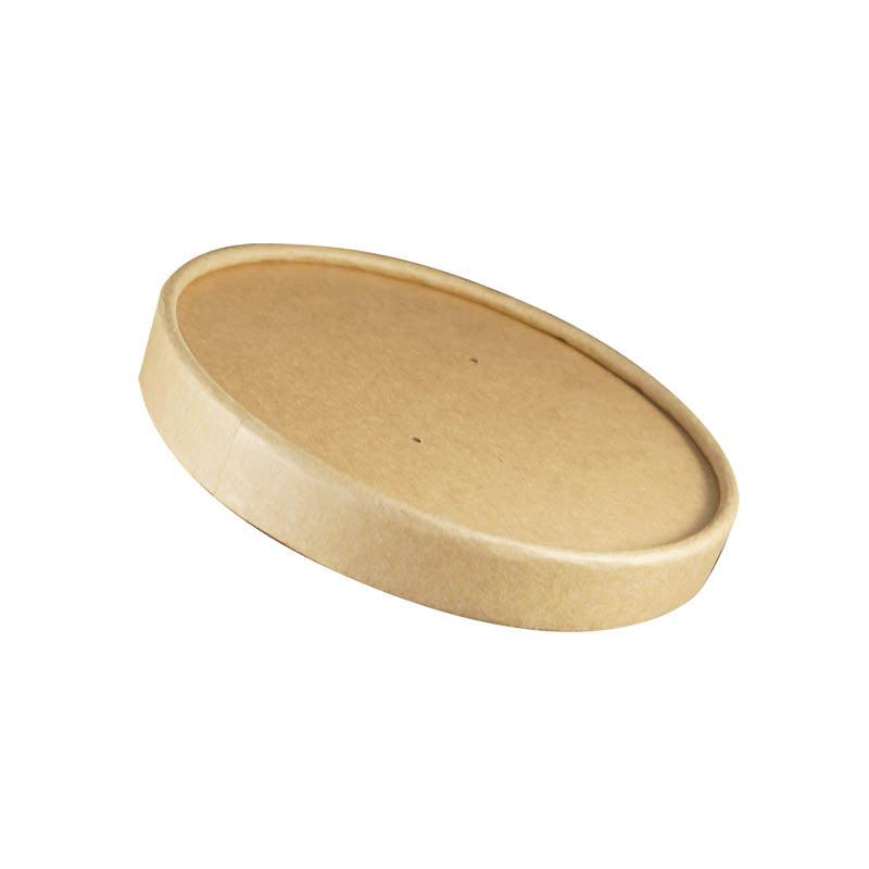 TAPA PARA ENVASE SOPERO KRAFT (12OZ) (P/25U)