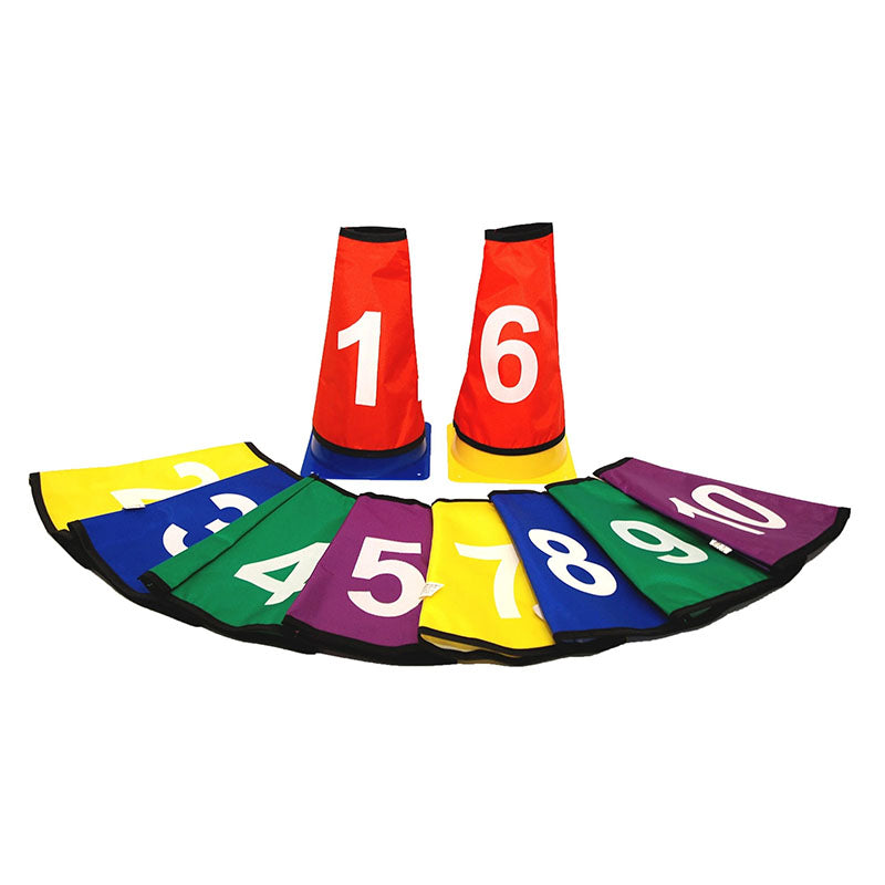 NUMBERED CONE COVERS