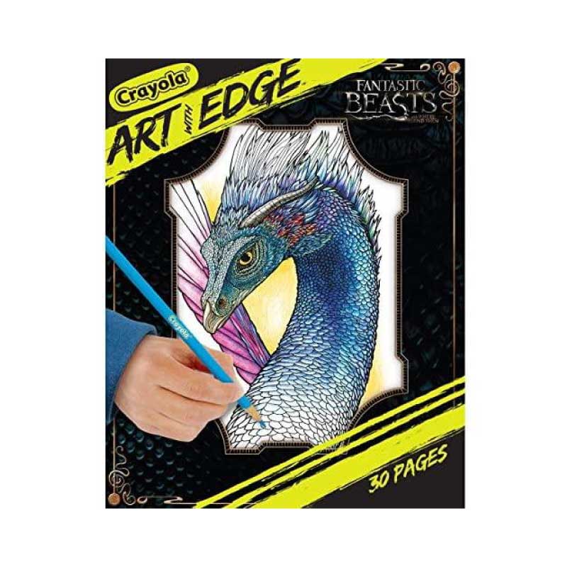 Art with Edge -Fantastic Beasts Coloring book