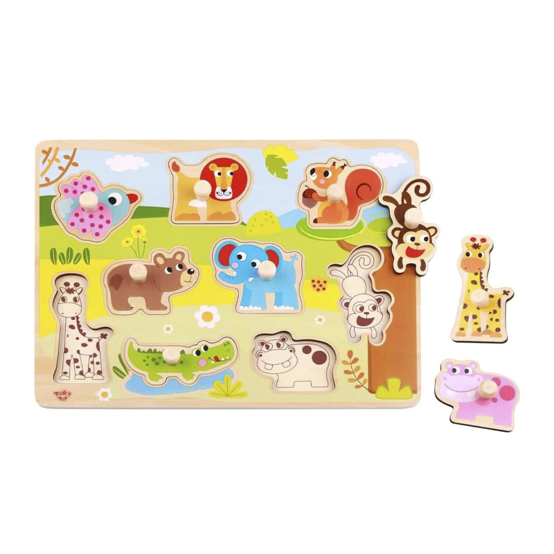 Rompecabezas de Animales Tooky Toys TY857