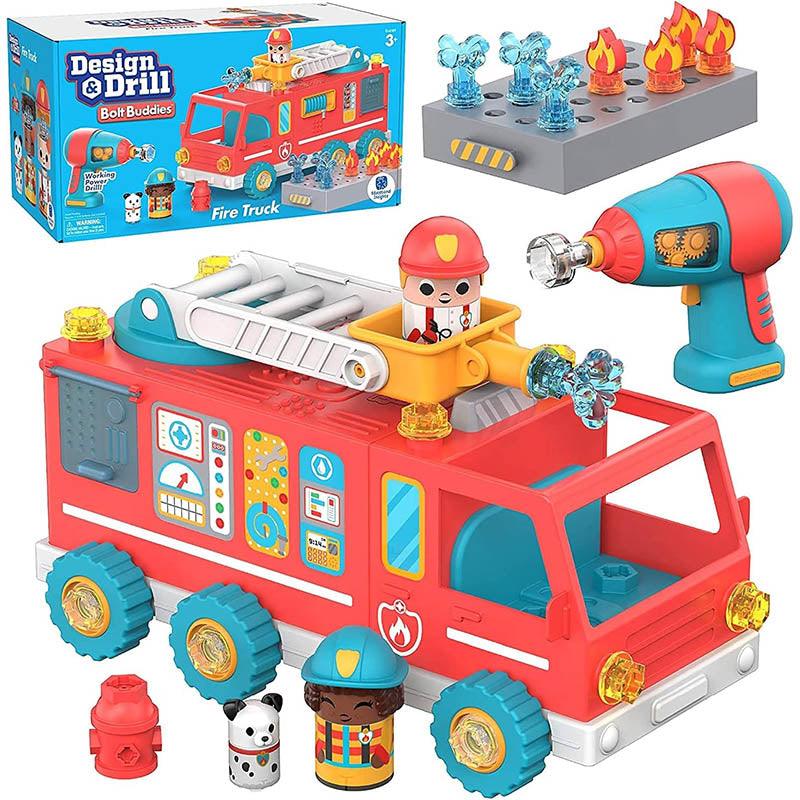 DESIGN & DRILL BOLT BUDDIES FIRE TRUCK
