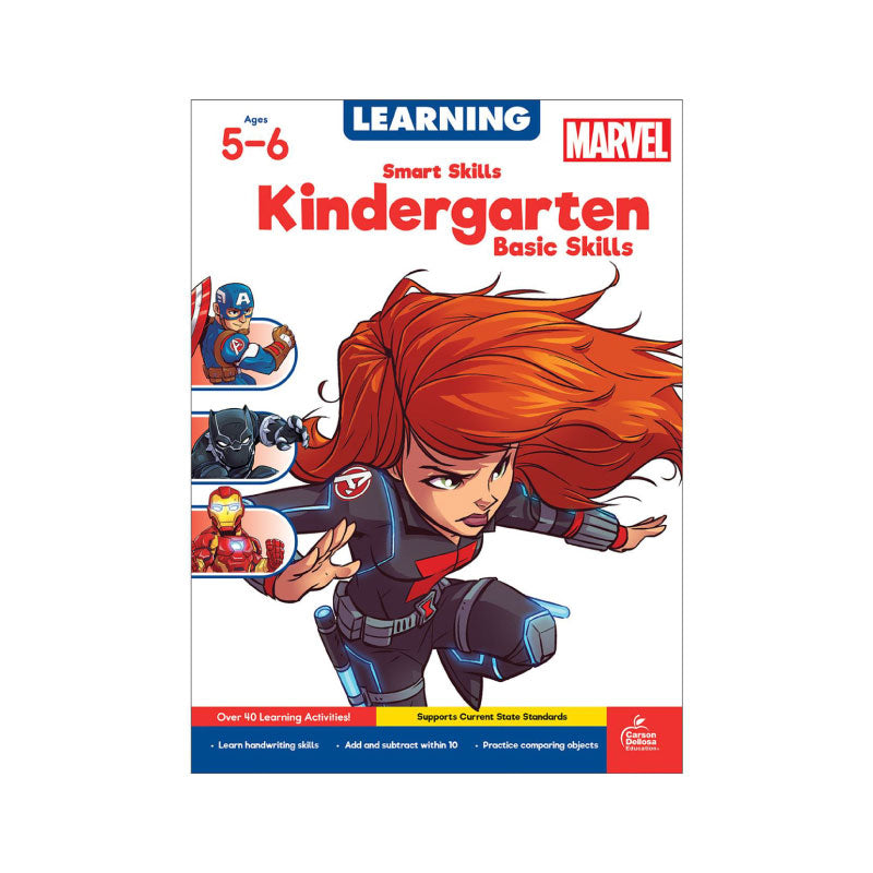Smart Skills: Kindergarten Basic Skills Workbook