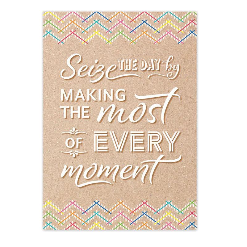 CTP-10844 SEIZE THE DAY BY INSPIRE U POSTER