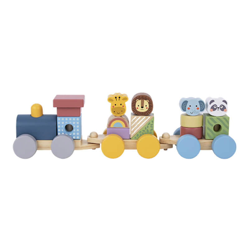 TOOKY TJ002 (18 AGE) 16 PCS STACKING TRAIN ANIMALS