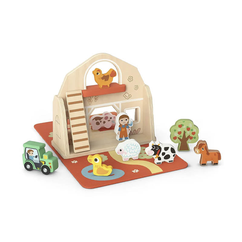 TOOKY TP518 (18 AGE) 11 PCS FARM PLAY SET