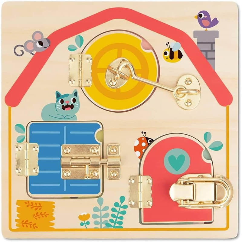 TOOKY TH985 (3 AGE) 1 PCS LATCHES ACTIVITY BOARD