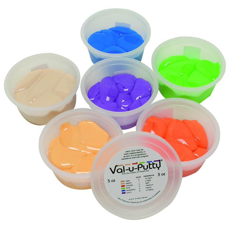 THERAPY PUTTY (FEI 10-3916 ) FOR HAND EXERCISE (1-CASE/6-POTES DE 3-OZ)