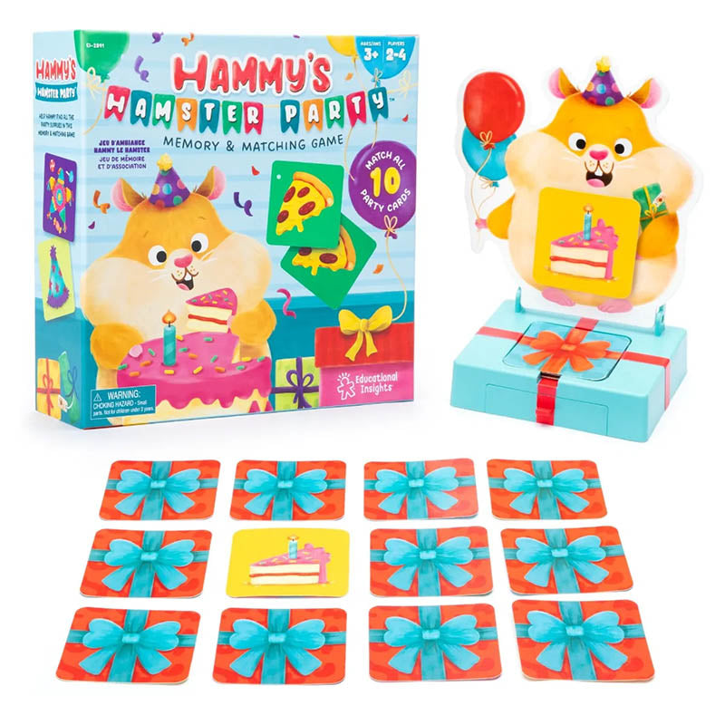 EI-2891 HAMMY MASTER PARTY MEMORY N MATCHING GAME