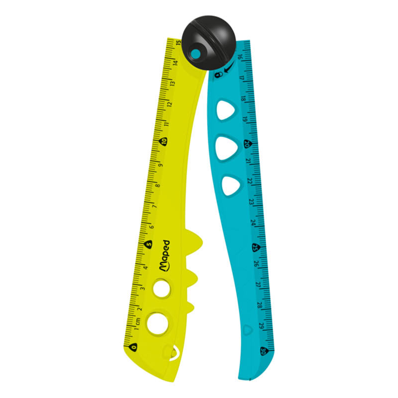 MAPED regla Croc-Croc plegable