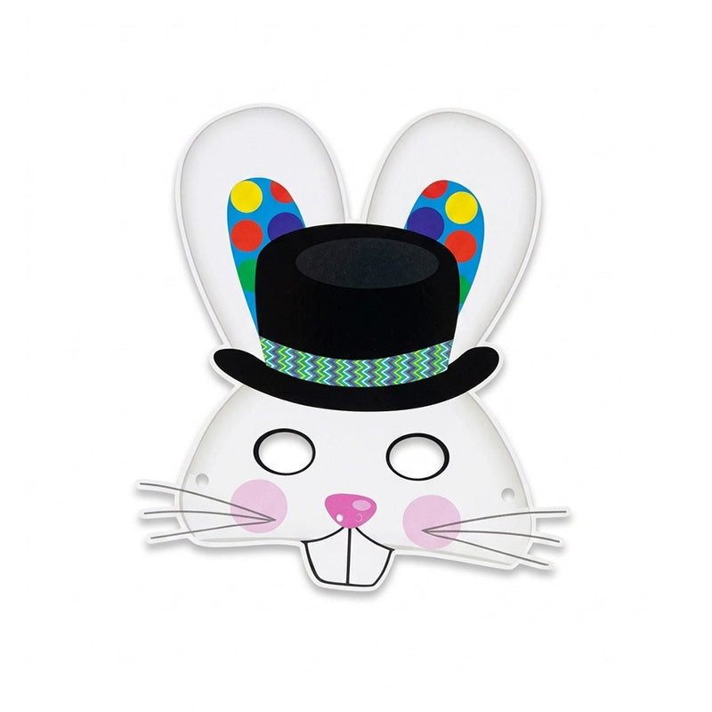 MASCARA DE CONEJO DE PASCUA PARA NIÑO