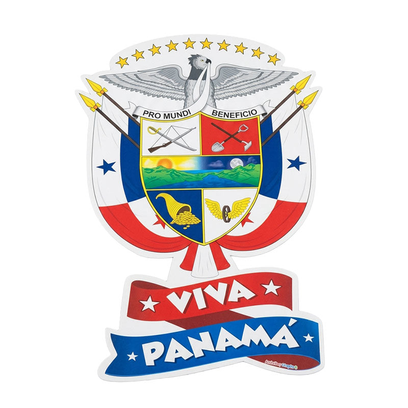 ML-FIGURA ESCUDO DE PANAMA #11 (34CM X 25CM)