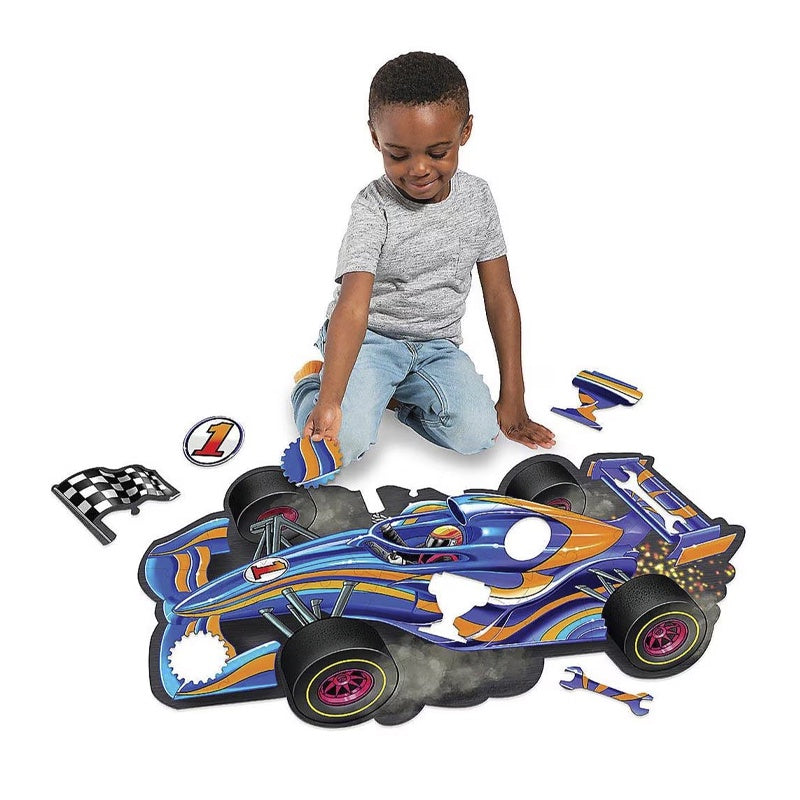 Racecar Floor Puzzle