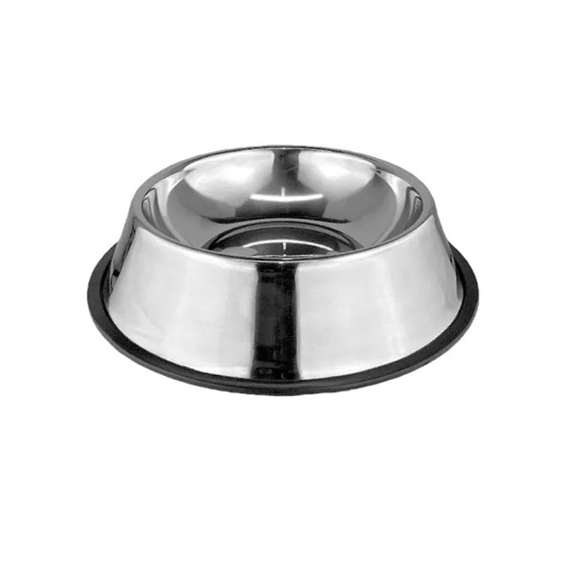 PLATO PARA MASCOTA 847-PJ6935 (30CM) PLATEADO