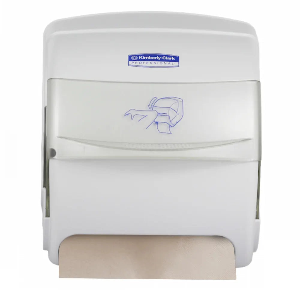 DISPENSADOR DE PAPEL TOALLA EN ROLLO HANDSFREE CODO