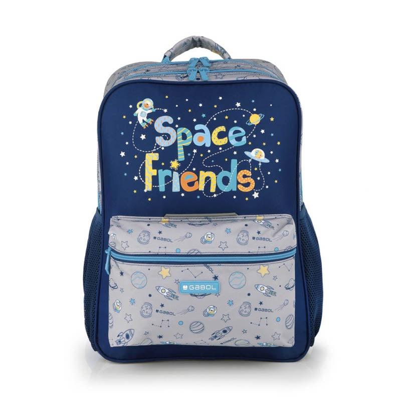 Mochila space friends adaptable a carro Gabol