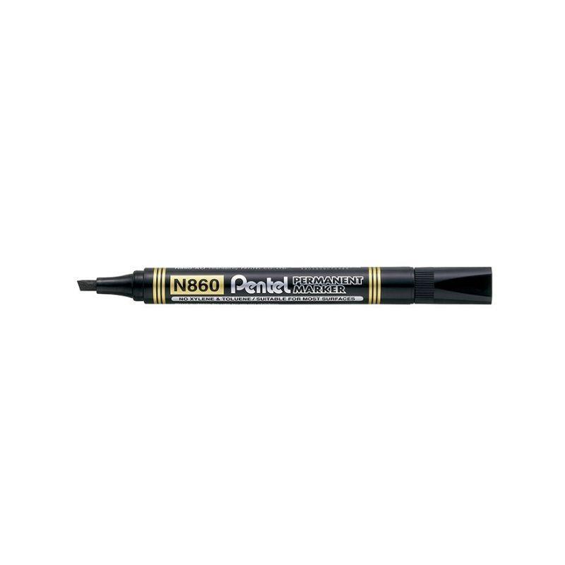 Marcador permanente grueso Pentel N860 (punta cuadrada)(unidad)