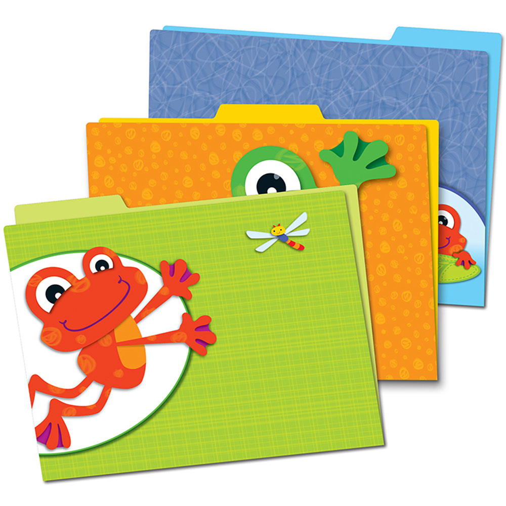 FUNKY FROGS FILE FOLDERS