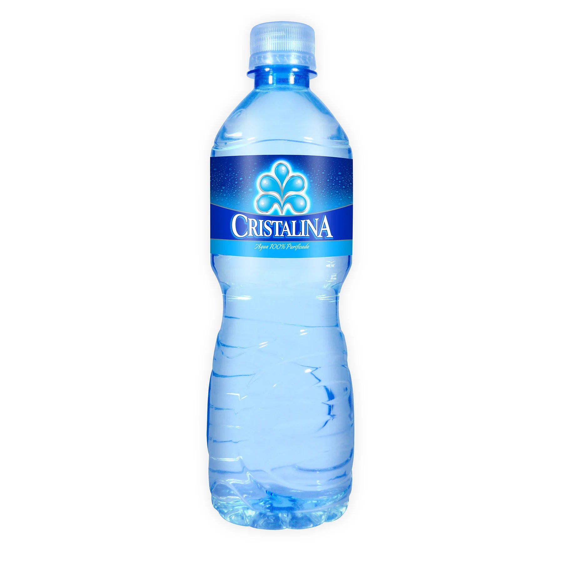 AGUA EMBOTELLADA CRISTALINA (20-OZ/600ML) 100% PURIFICADA (E)