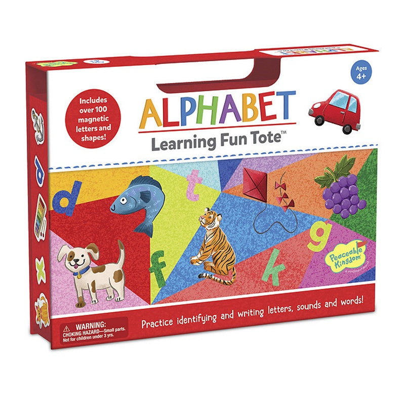 Alphabet Learning Fun Tote