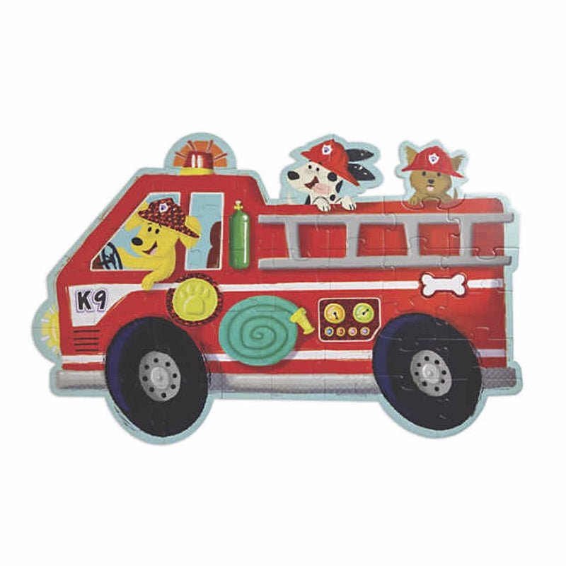 Fire Truck Pups Floor Puzzle