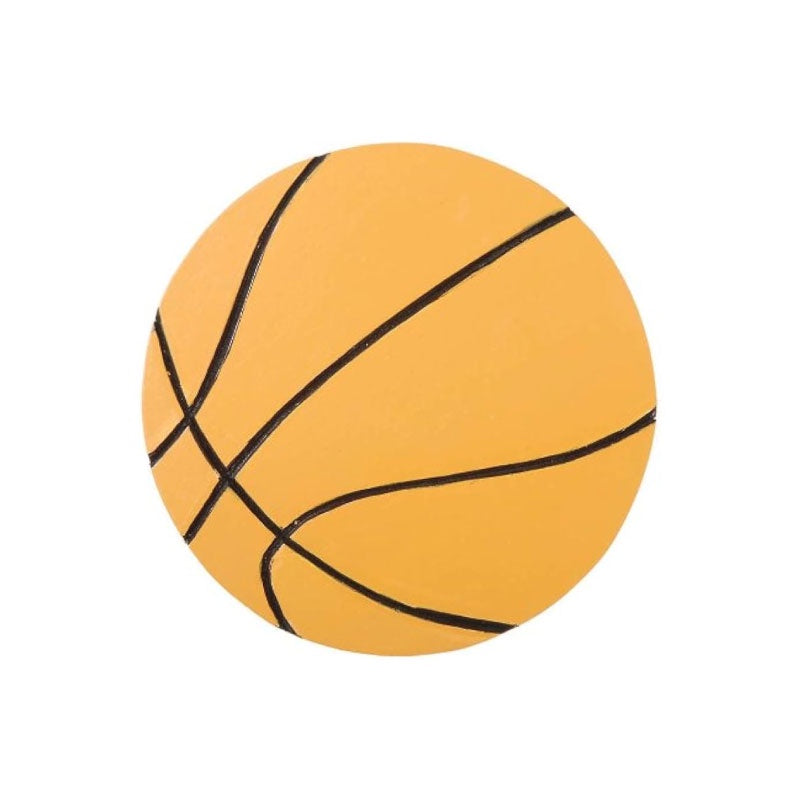 DARICE LARGER PAINTED WOOD SHAPES BASKETBALL