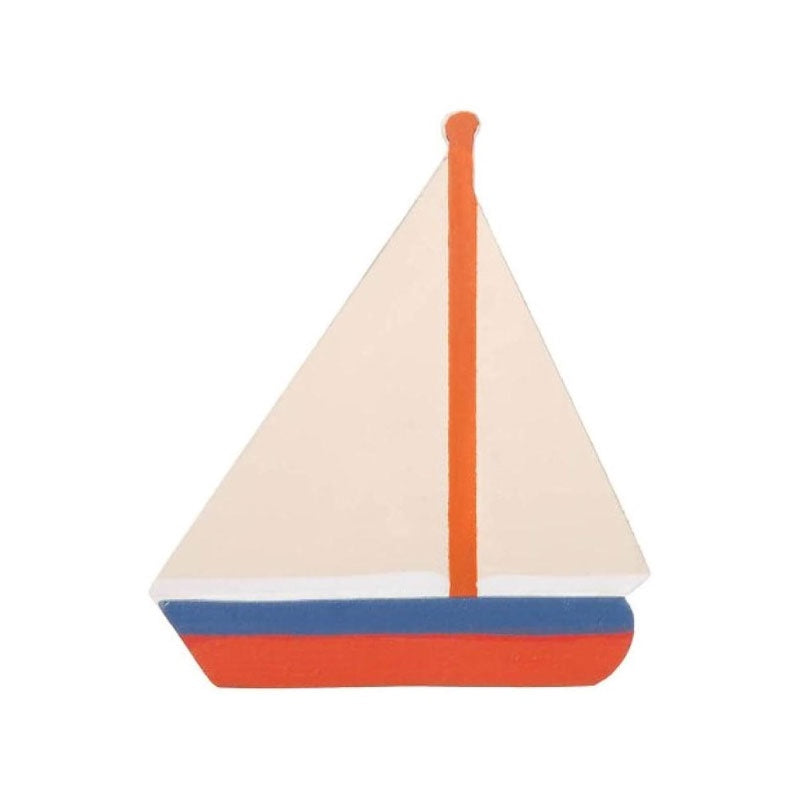 DARICE PAINTED WOOD SAILBOAT