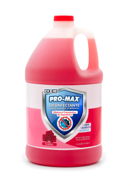 LIMPIADOR DESINFECTANTE DIXIE PRO-MAX (GALÓN) FLORAL