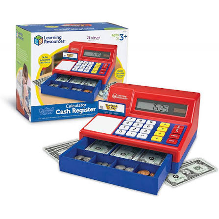 PLAY CALCULATOR CASH REGISTER -LIMITED EDITION