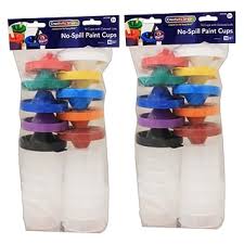 CK-5100 NO-SPILL PAINT CUPS (10U)