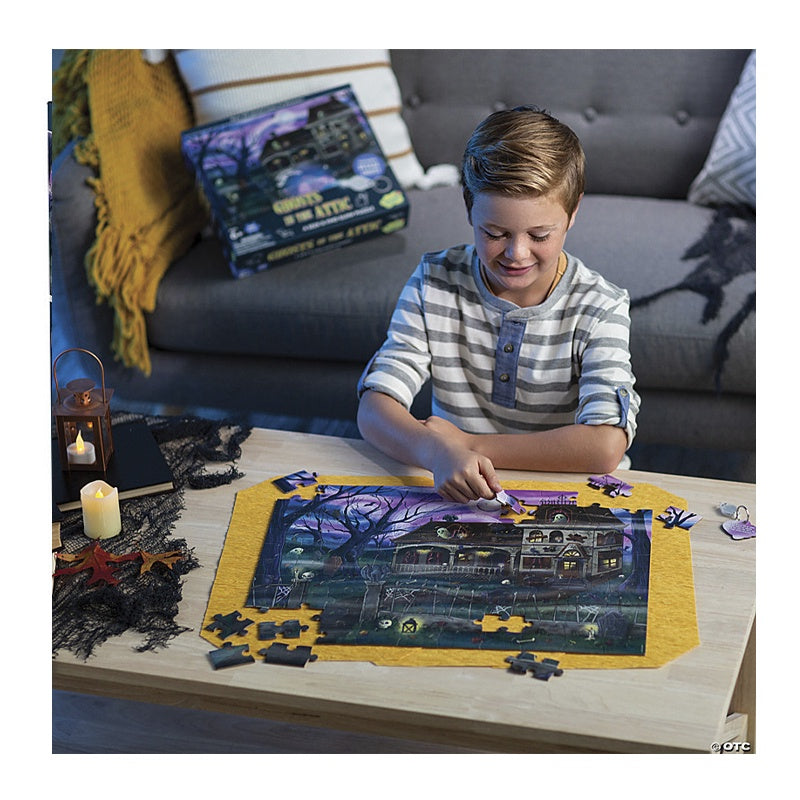 Ghost in the Attic Seek & Find Glow Puzzle