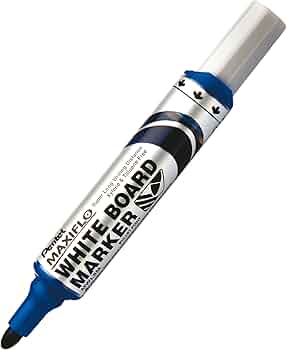 Marcador pentel maxiflo MWL5M para tablero (p/redonda)