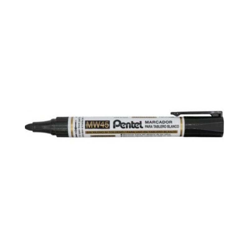 Marcador recargable para tablero Pentel MW45 (punta redonda)