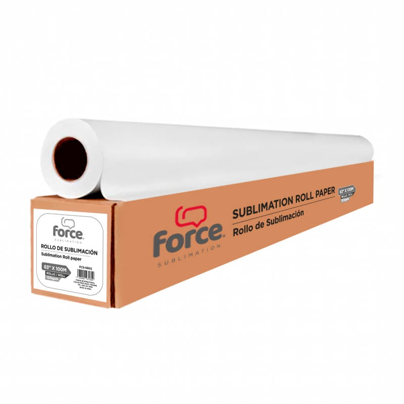 ROLLO DE SUBLIMACION 63" x 100m